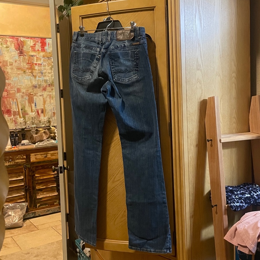 Lucky Brand urban rider blue jeans size 4/27 - Picture 2 of 5